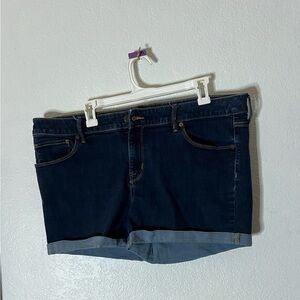Ava & Viv Dark Blue Jean Shorts